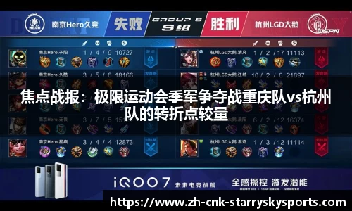 焦点战报：极限运动会季军争夺战重庆队vs杭州队的转折点较量